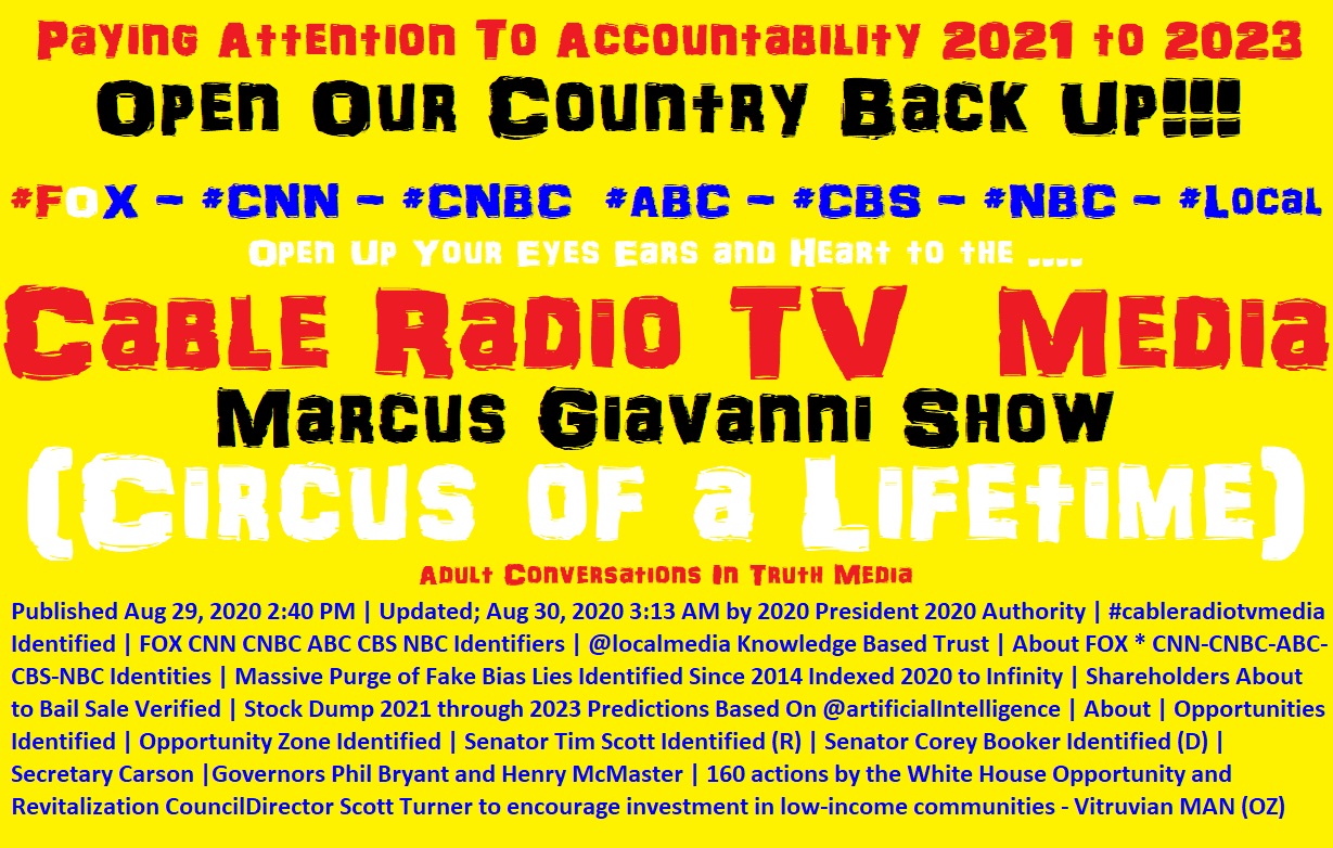 Cable Radio TV Media @FOX @CNN @CNBC @ABC @CBS @NBC @Local