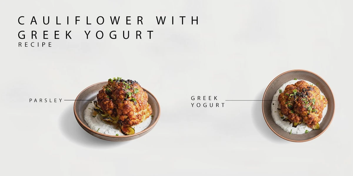 Cauliflower with Greek Yogurt