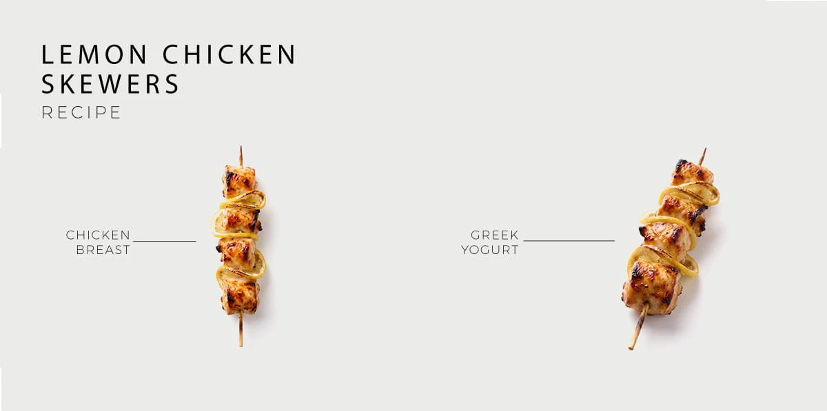 LEMON CHICKEN SKEWERS
