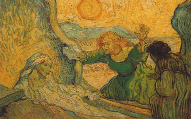 Ղազարոսի Հարությունը. բնագիր և պատկեր