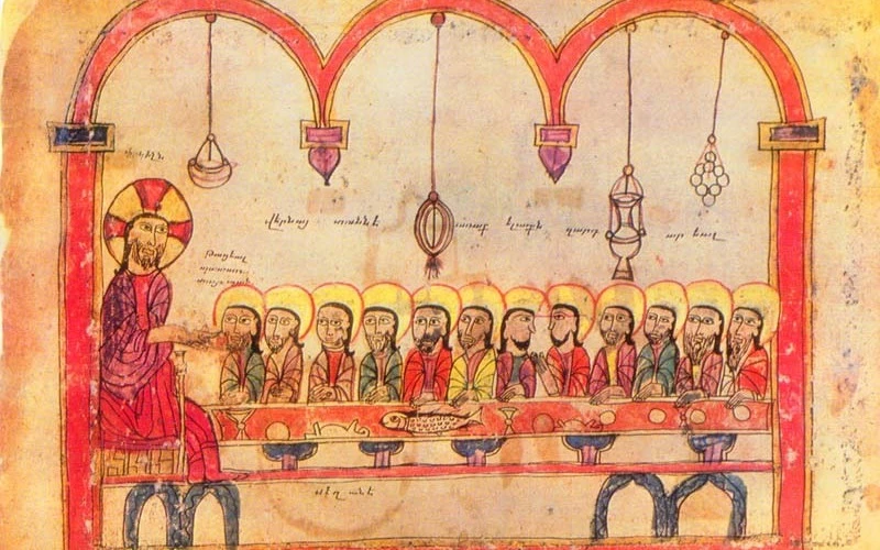 Ավագ շաբաթը մանրանկարներում