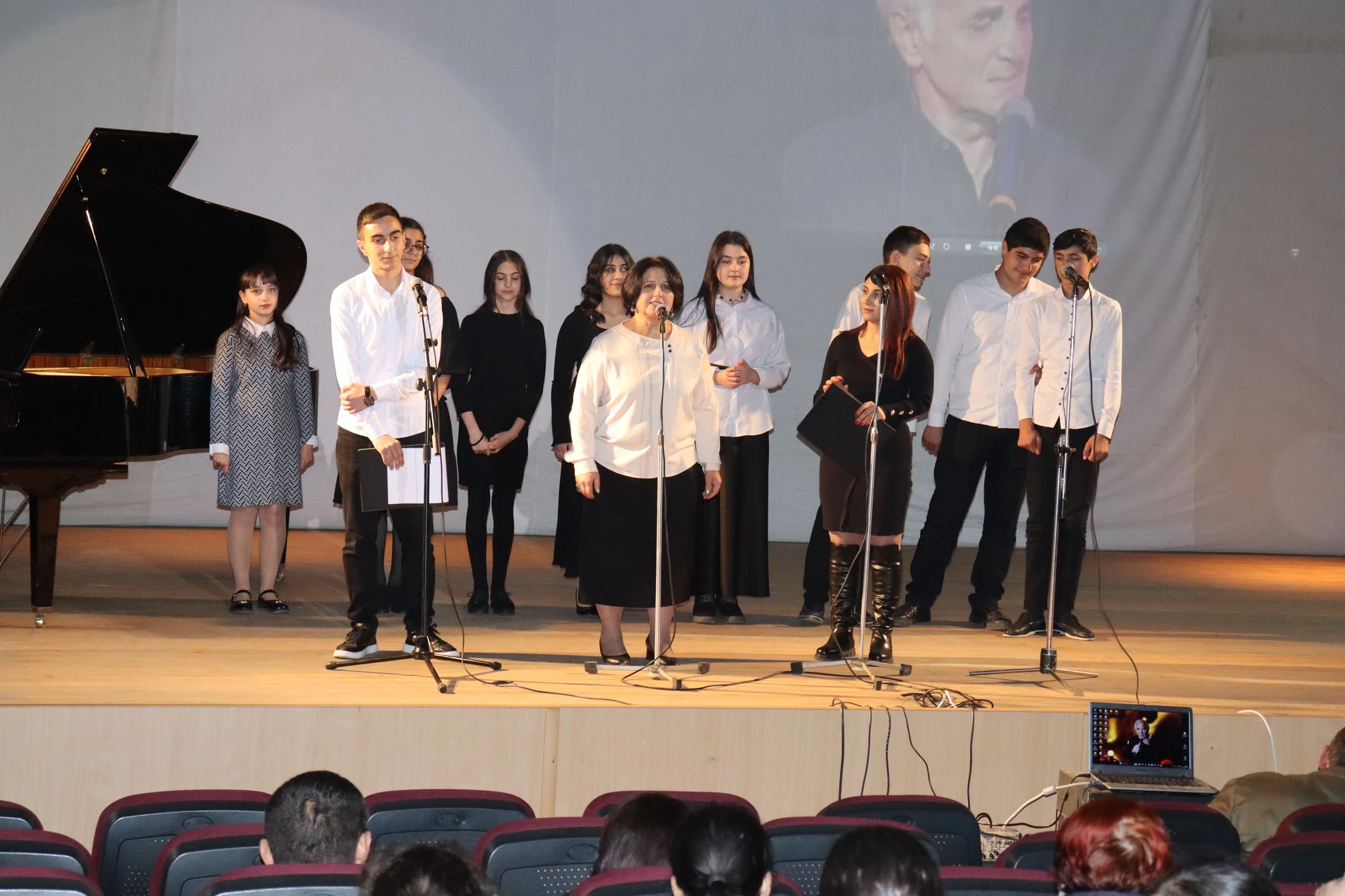 Concert Dedicated to Komitas and Aznavour in Yegheknadzor