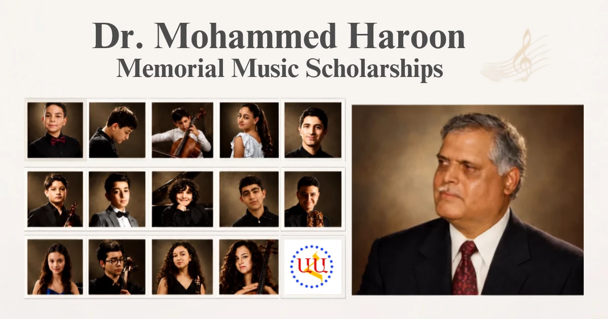 Dr. Mohammed Haroon Memorial Music Scholarships
