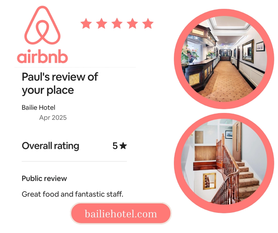 Another ⭐⭐⭐⭐⭐ review just landed from one of our lovely Airbnb guests!