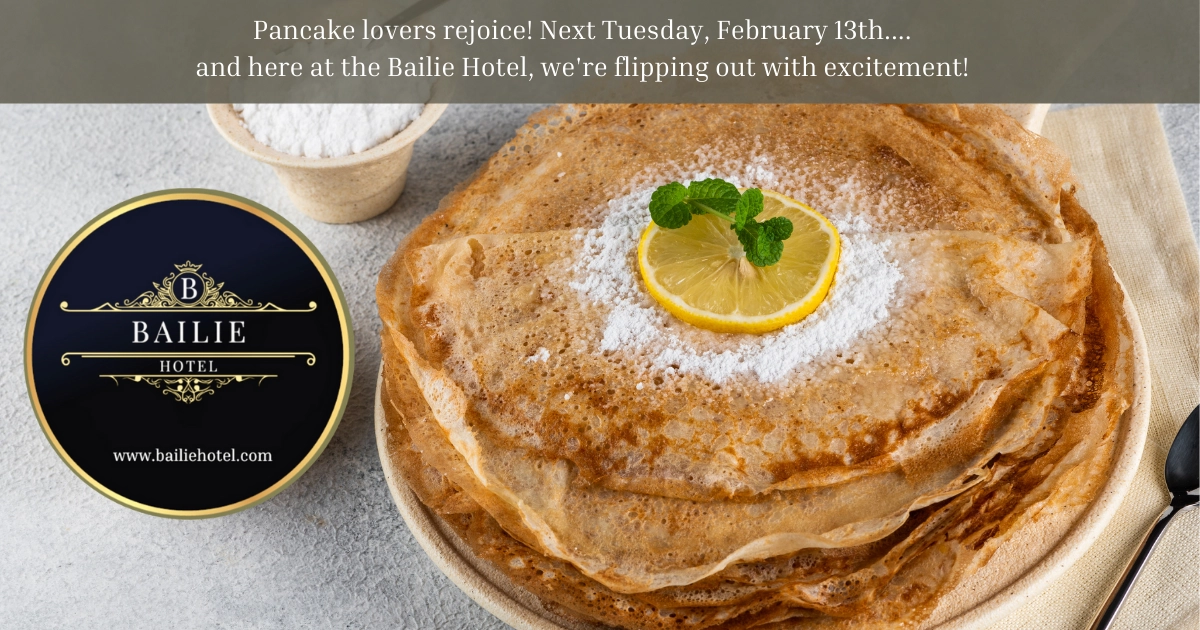 Pancake lovers rejoice! Next Tuesday, February 13th