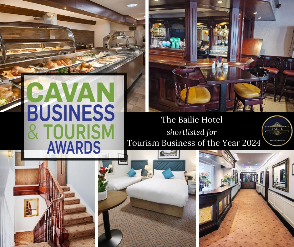 Excitement Builds as The Bailie Hotel Secures Spot on the Shortlist as Tourism Business of the Year 2024