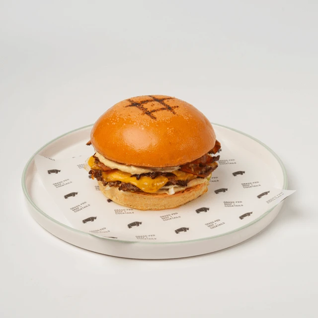 [double bacon burger]