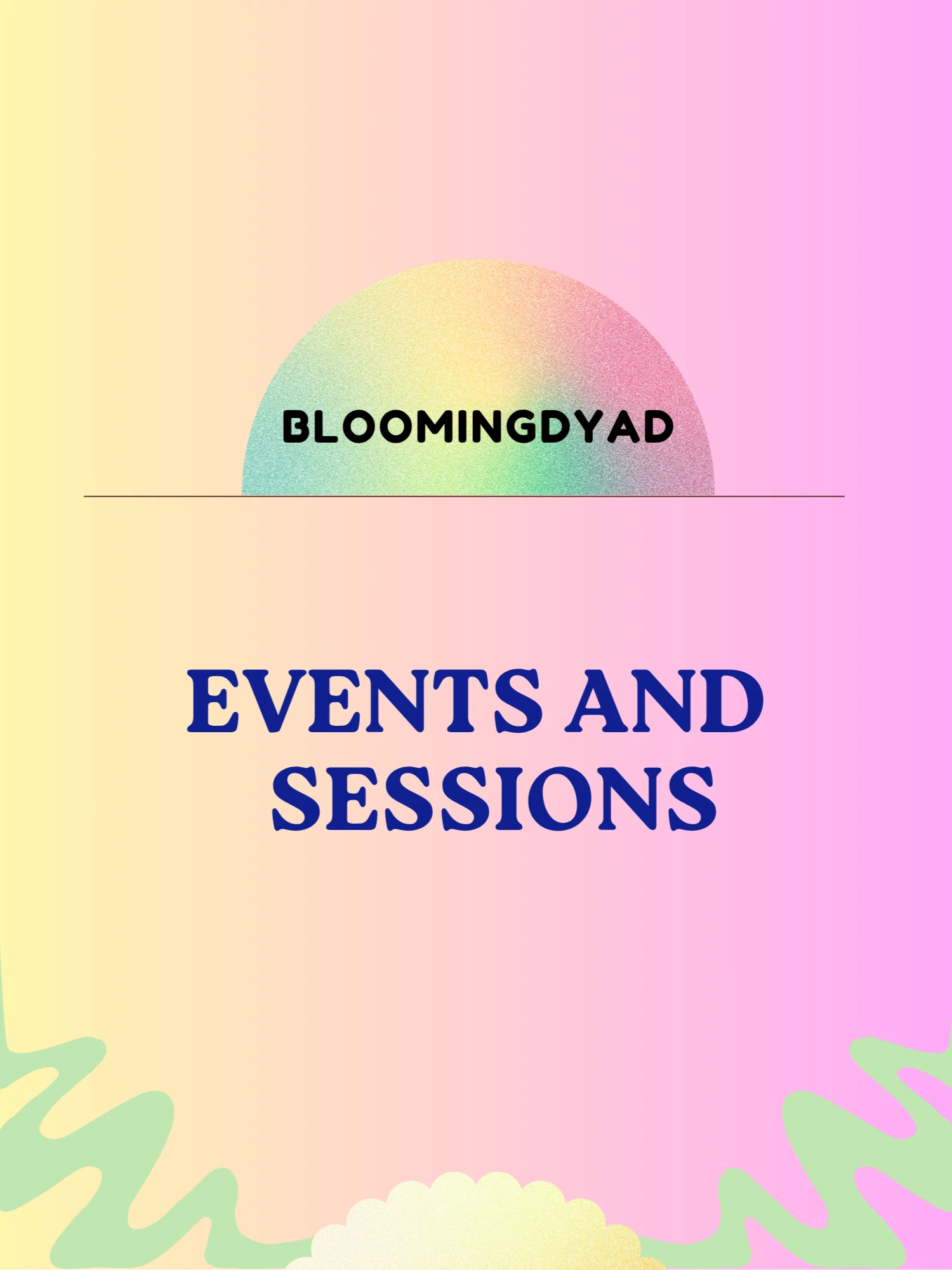 Events + Sessions