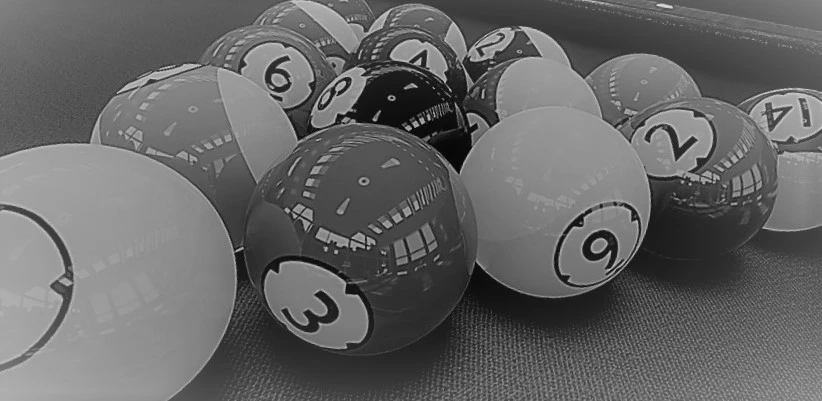 billiards black and white wallpaper