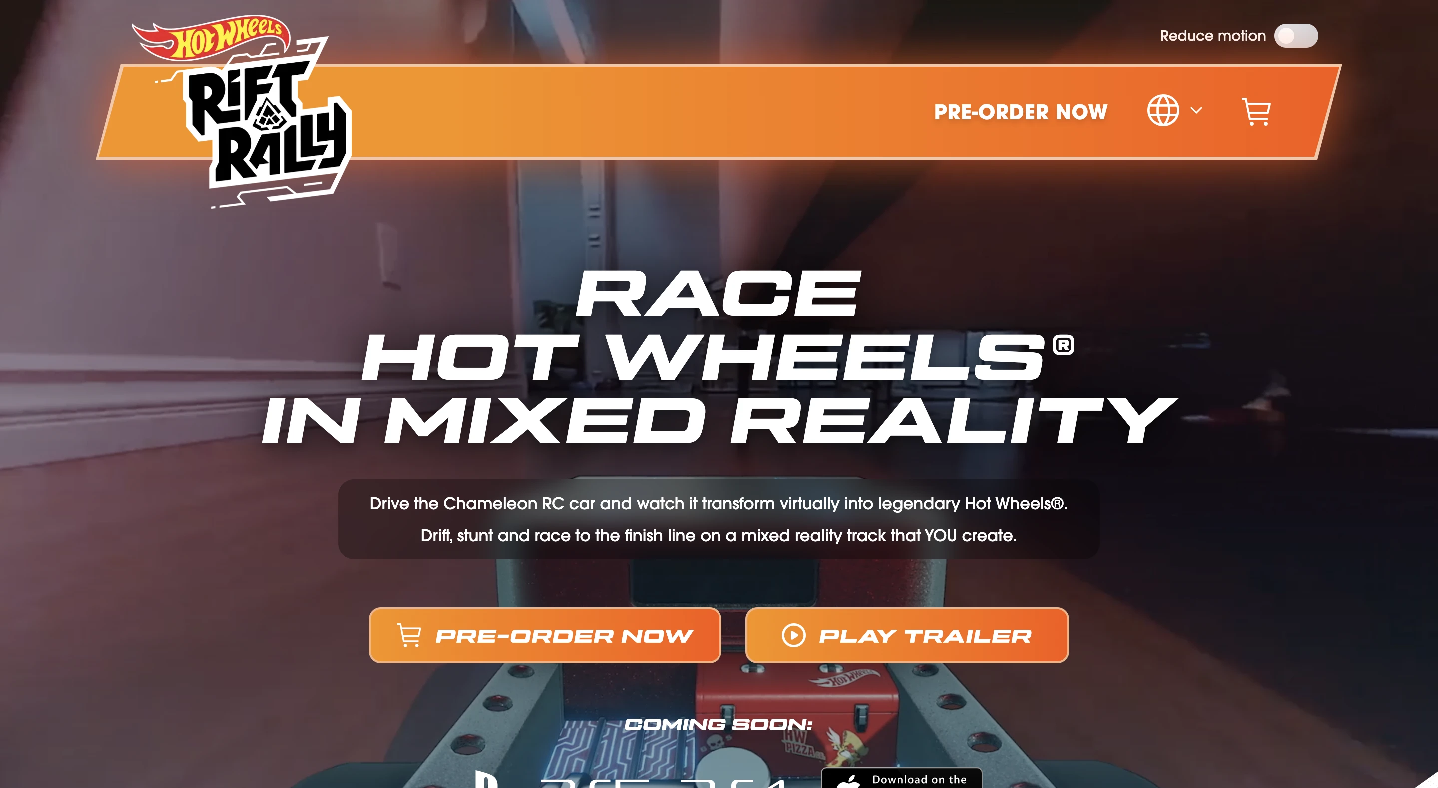 Race Hot Wheels® in Mixed Reality - Race Hot Wheels® in Mixed Reality