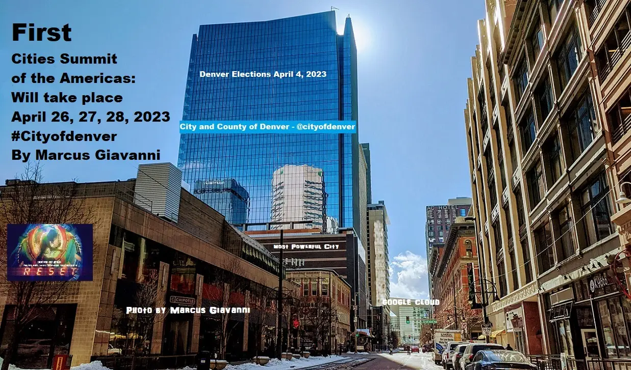 First Cities Summit of the Americas April 2023 #cityofdenver