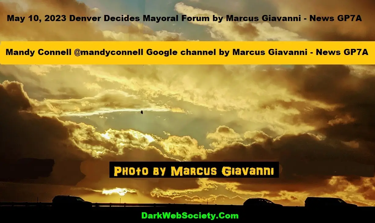 Denver Decides Mayoral Runoff Forum 2023 by Marcus Giavanni - News GP7A