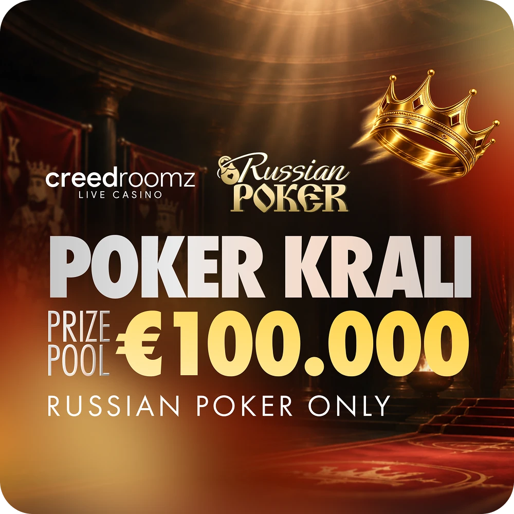 CreedRoomz Launches "Poker Kralı" Tournament for Turkey