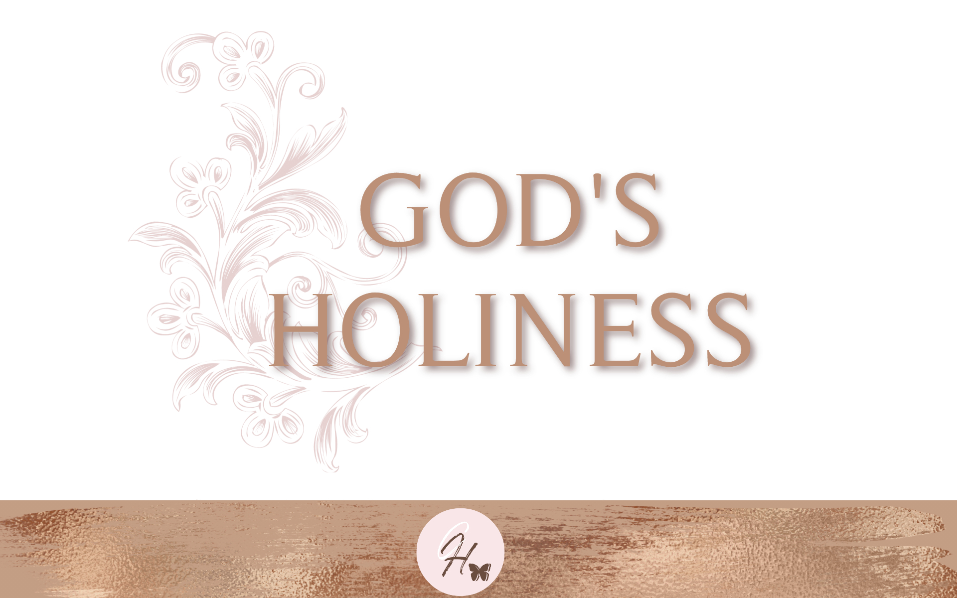 God's Holiness 