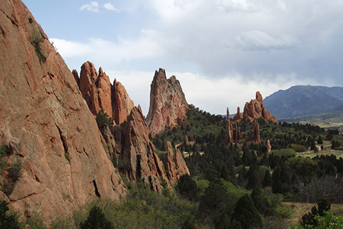 Taking the long way to the Garden of the Gods