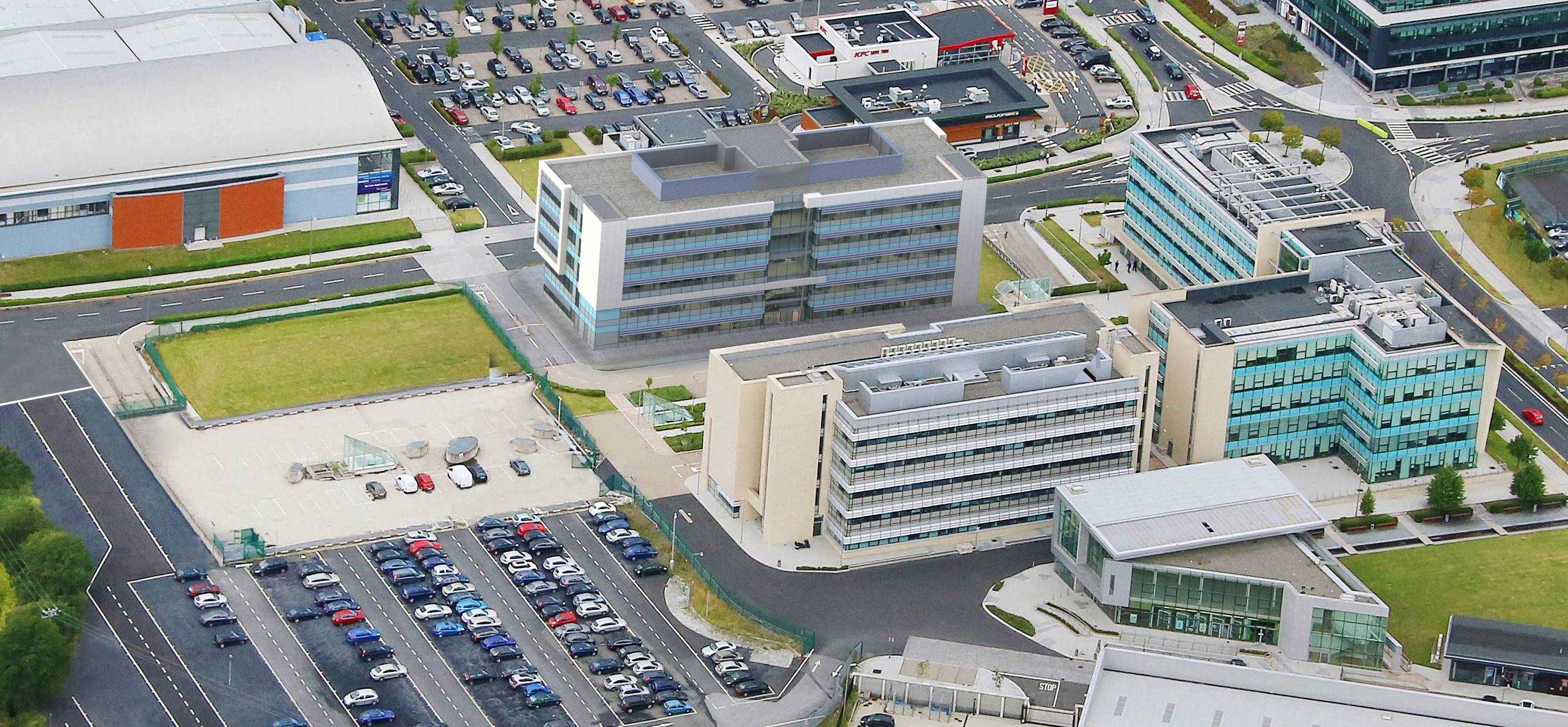 Construction of Business Quarters, The Park, Carrickmines, Dublin 18 1125-05107-01.jpg