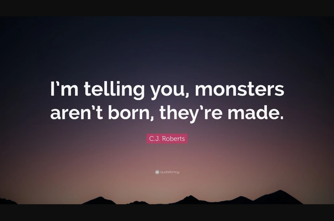 The monster he made? Or revenge best served cold?