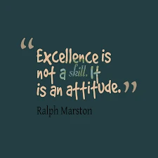 Excellence does not come overnight