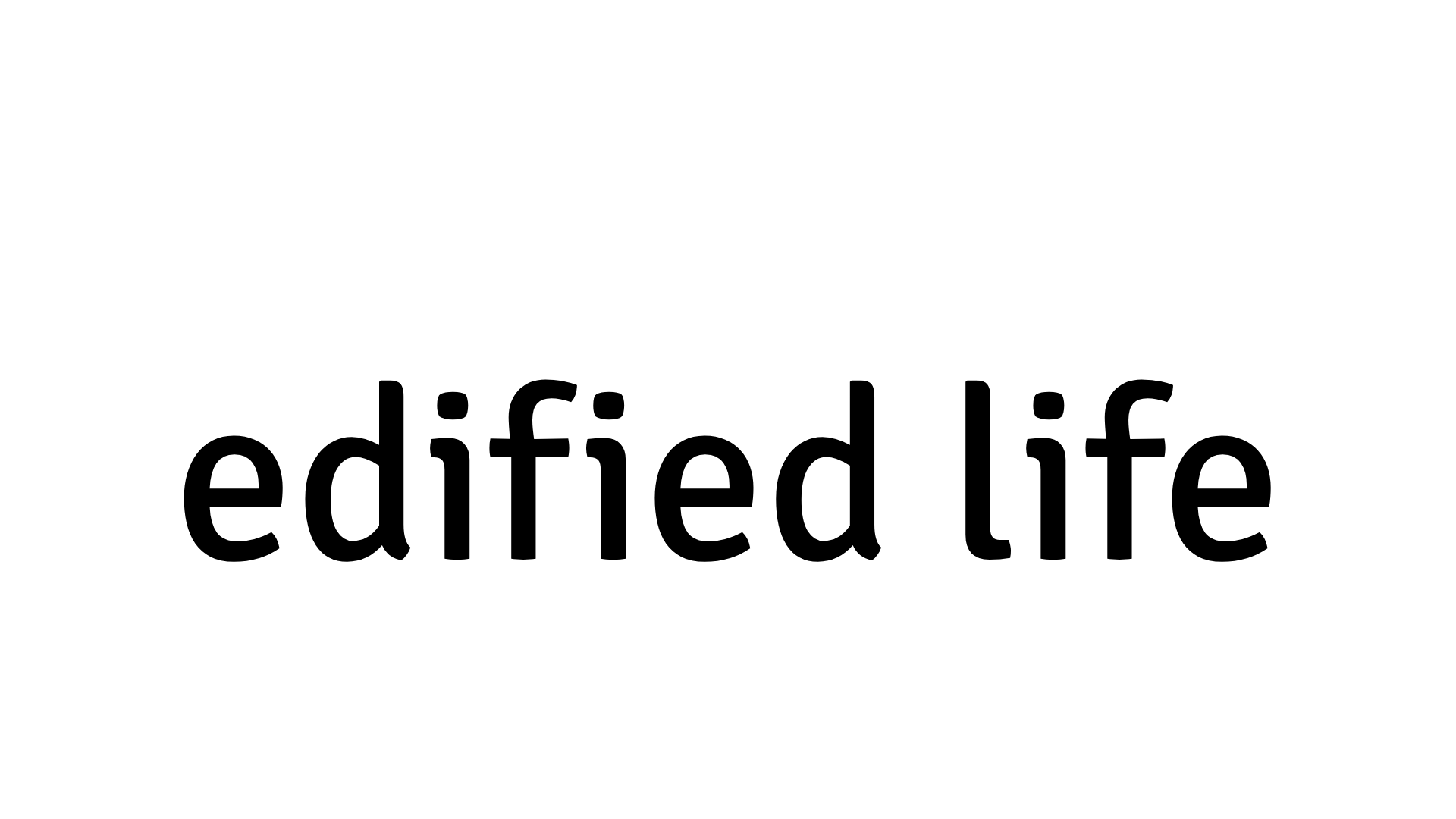 Edifiedlife