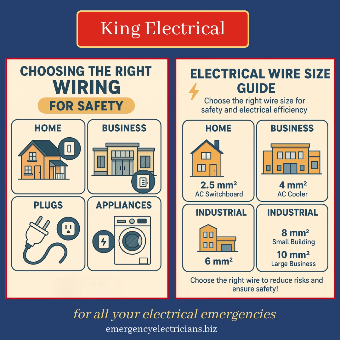 When it comes to wiring an installation — whether it’s a home, a small business, or a large industrial site — choosing the correct wire size is critical. 