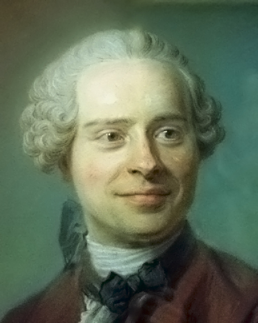 Portrait of Jean D'Alembert, editor and contributor to the Encyclopédie.