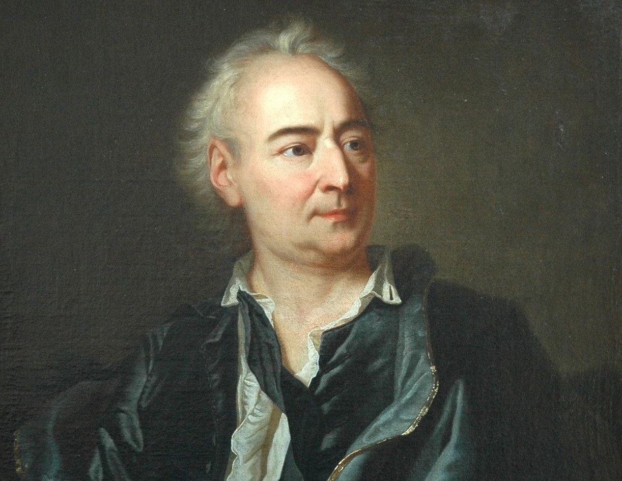 Portrait of Denis Diderot, editor and contributor to the Encyclopédie.