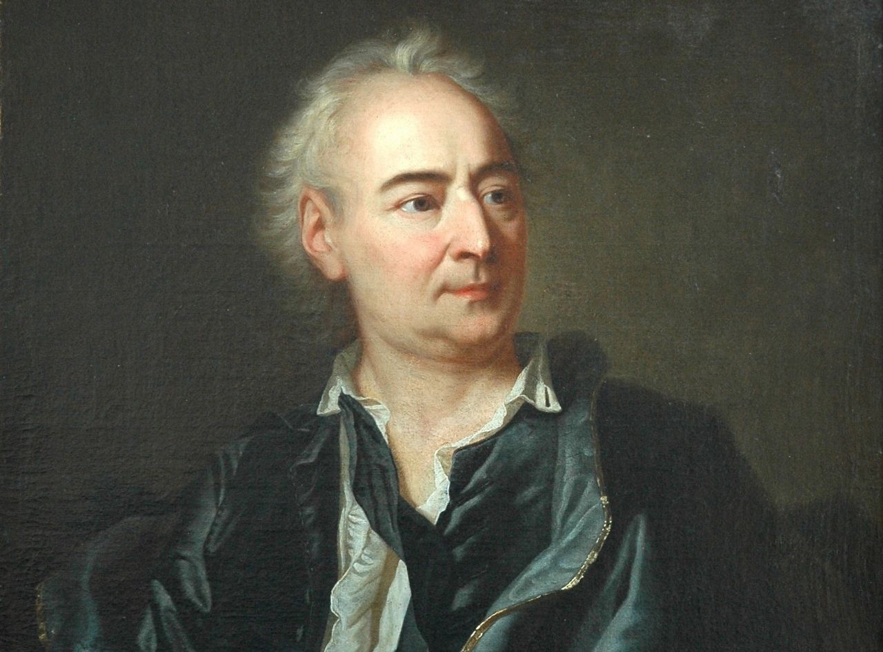 Portrait of Denis Diderot, editor and contributor to the Encyclopédie.