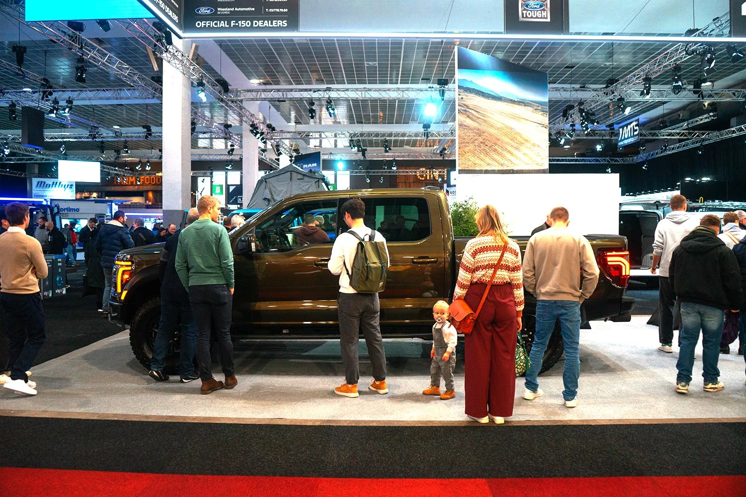 Ford F-150 verovert harten tijdens Brussels Motor Show 2025