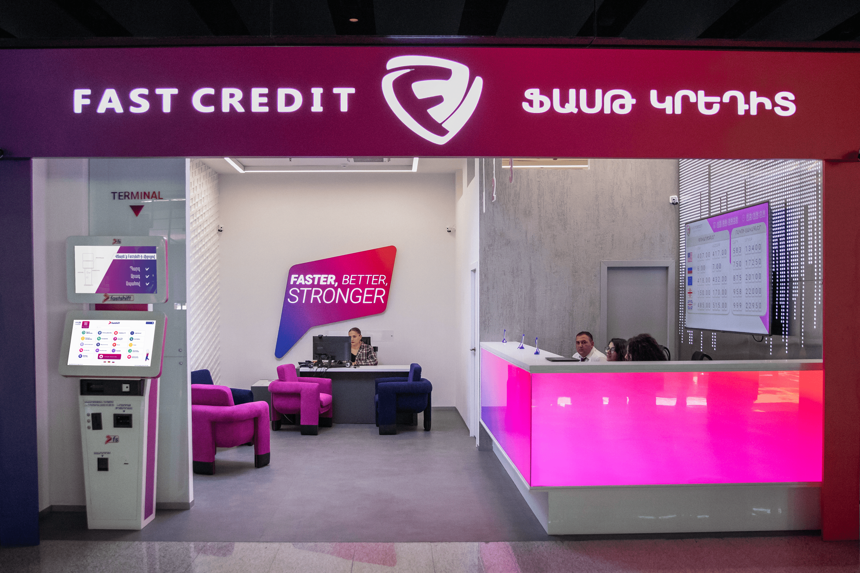 Fast Credit opened a new branch at Zvartnots Airport