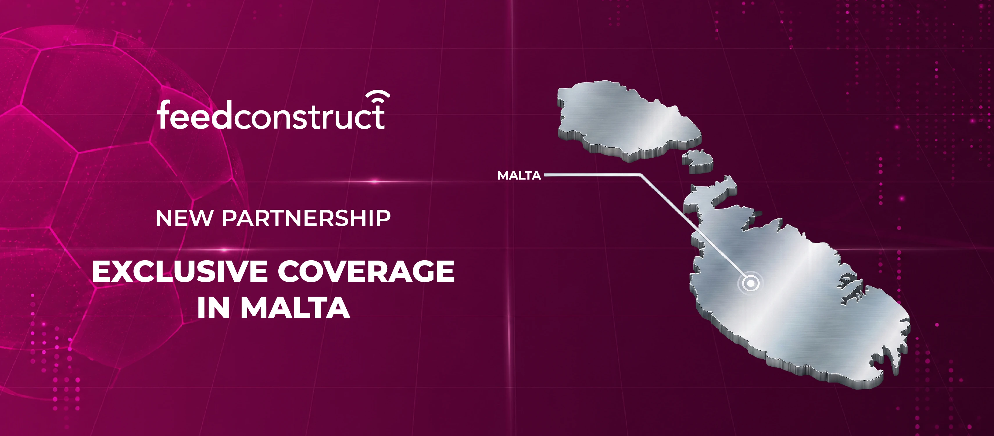 FeedConstruct Partners with Malta Premier League for Global Data and Streaming Rights