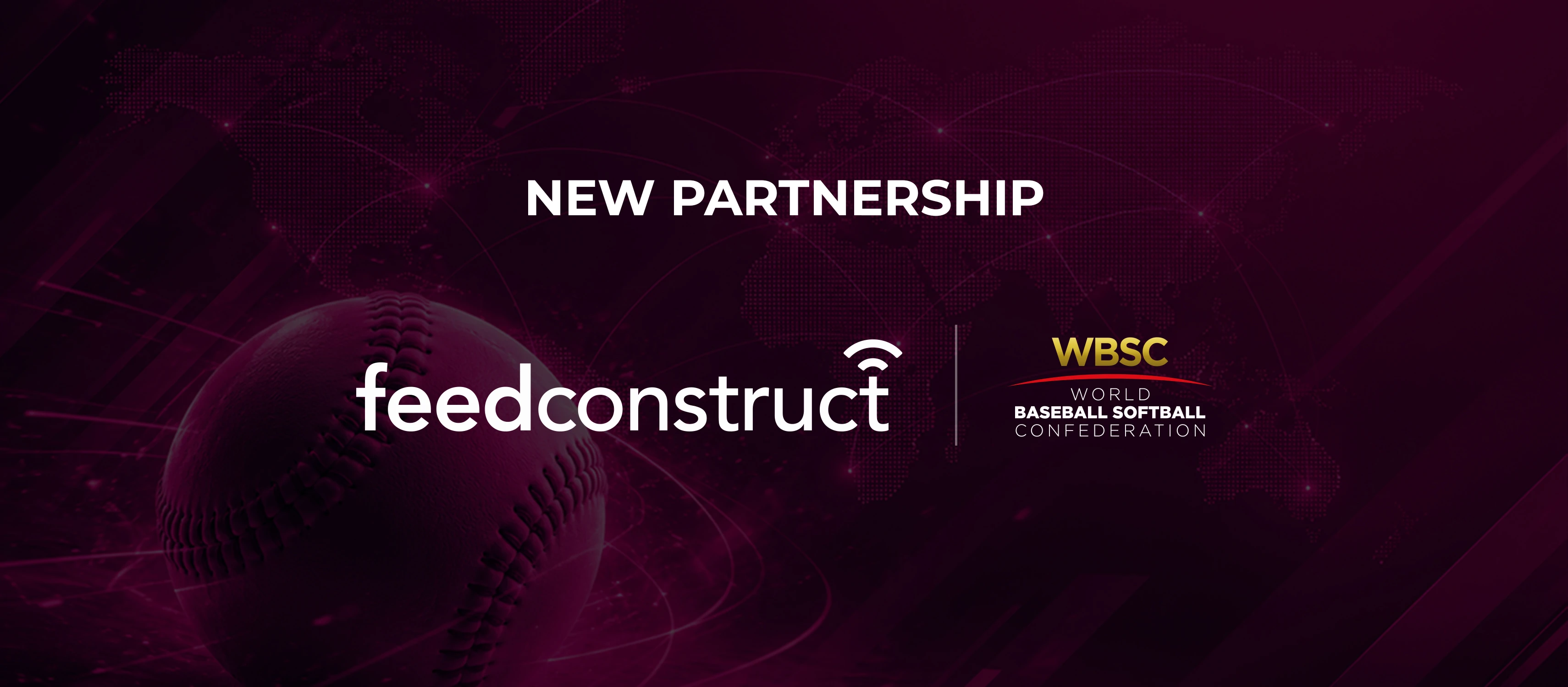 FeedConstruct and WBSC Announce Exclusive Data and Streaming Partnership