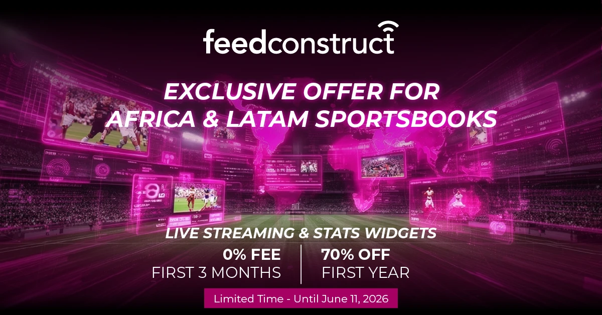 FeedConstruct Announces Time-Limited Offer for African and Latin American Sportsbook Owners Ahead of the Peak Summer Sporting Season