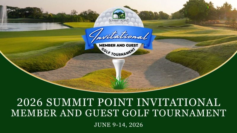 The 2026 Summit Point Invitational Member-Guest Golf Tournament