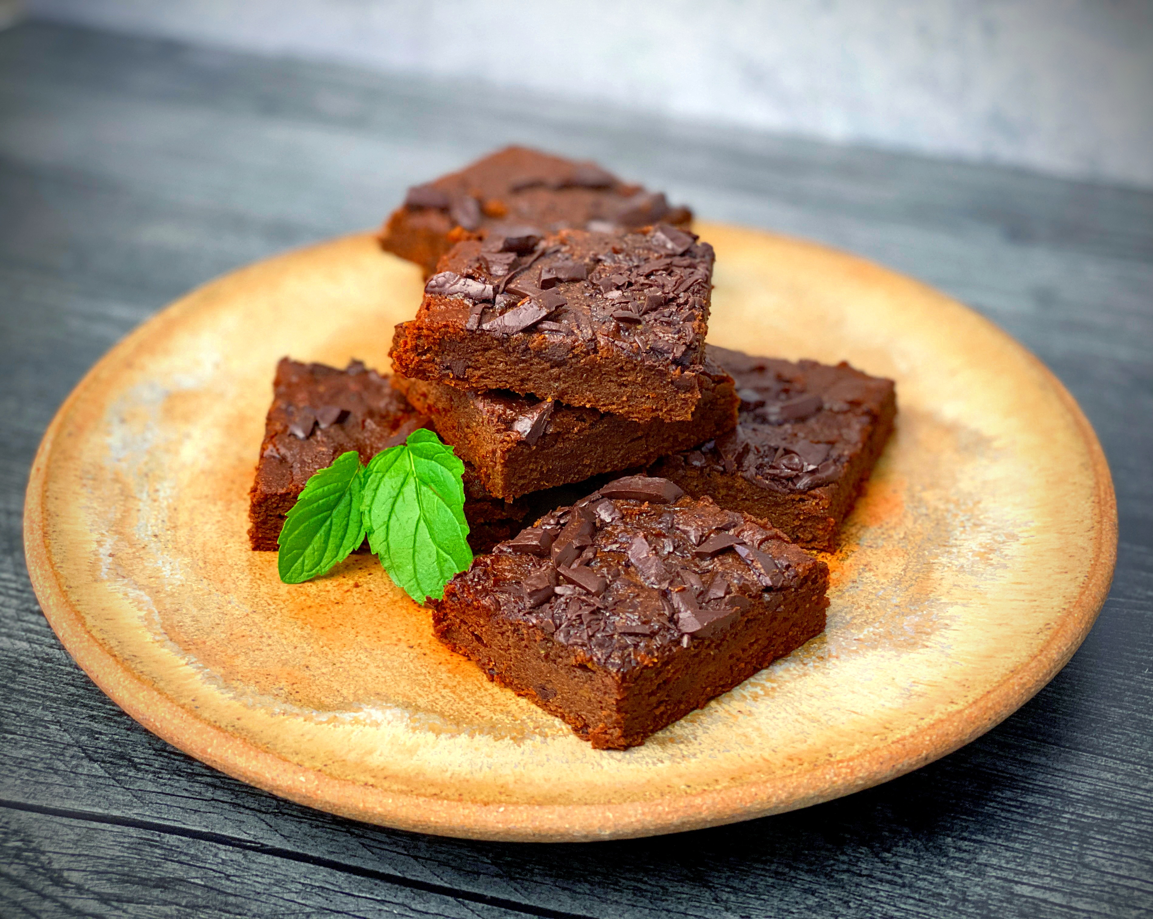 Sweet Potatoes Peanut Butter Chocolate Brownies