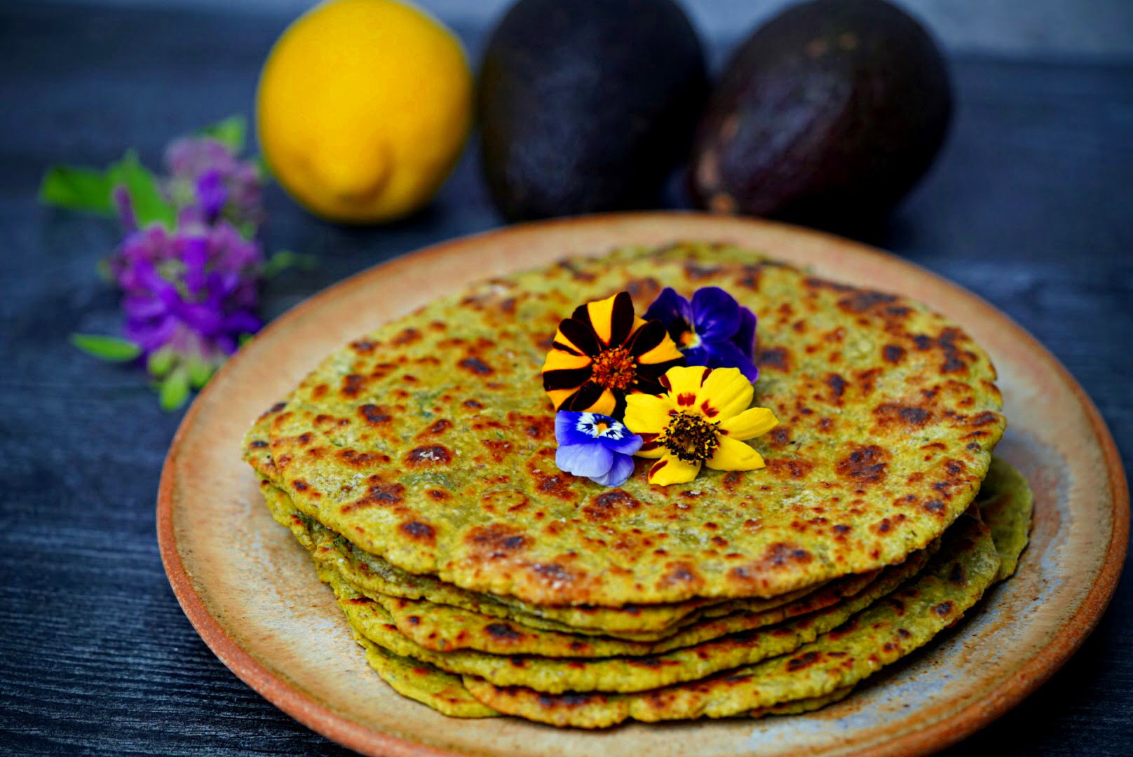 Keto Avocado Flatbread