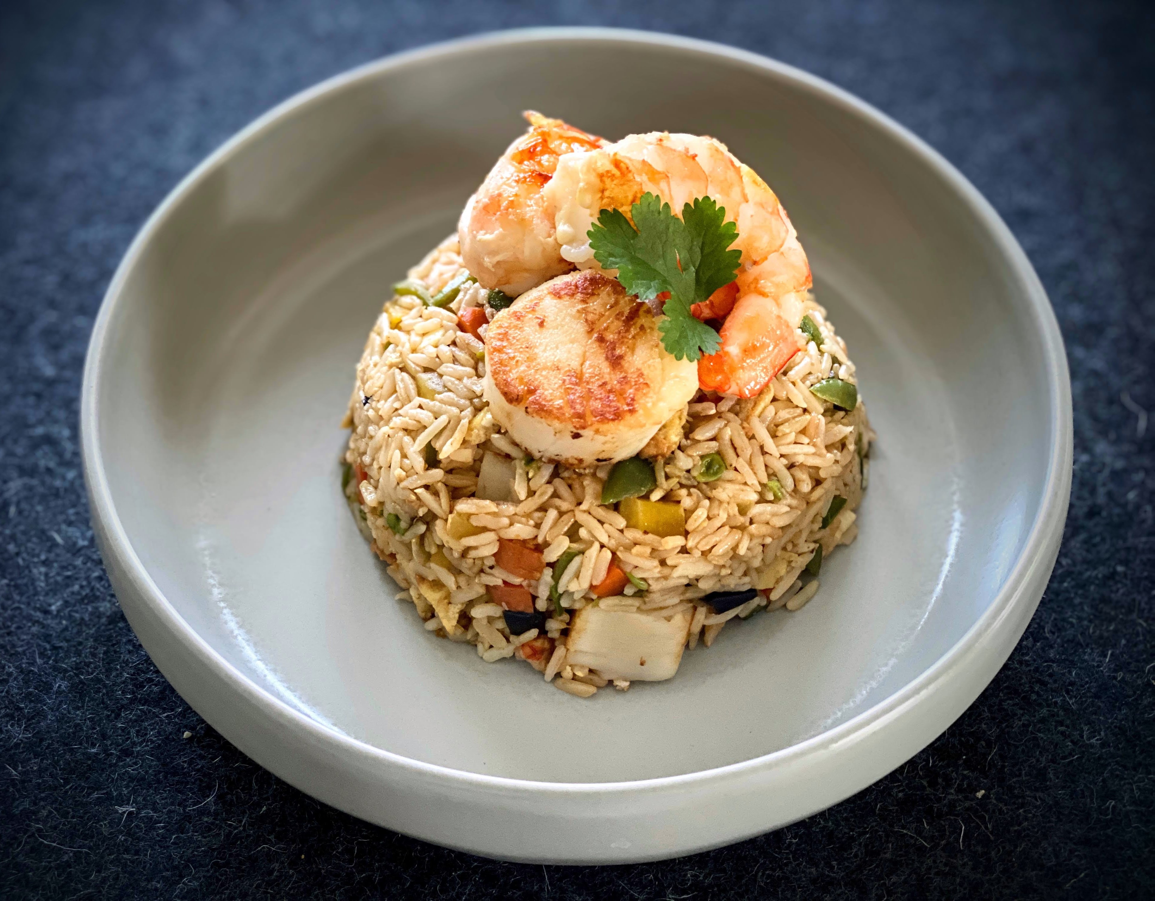 Next-Level Seafood Chinese Fried Rice
