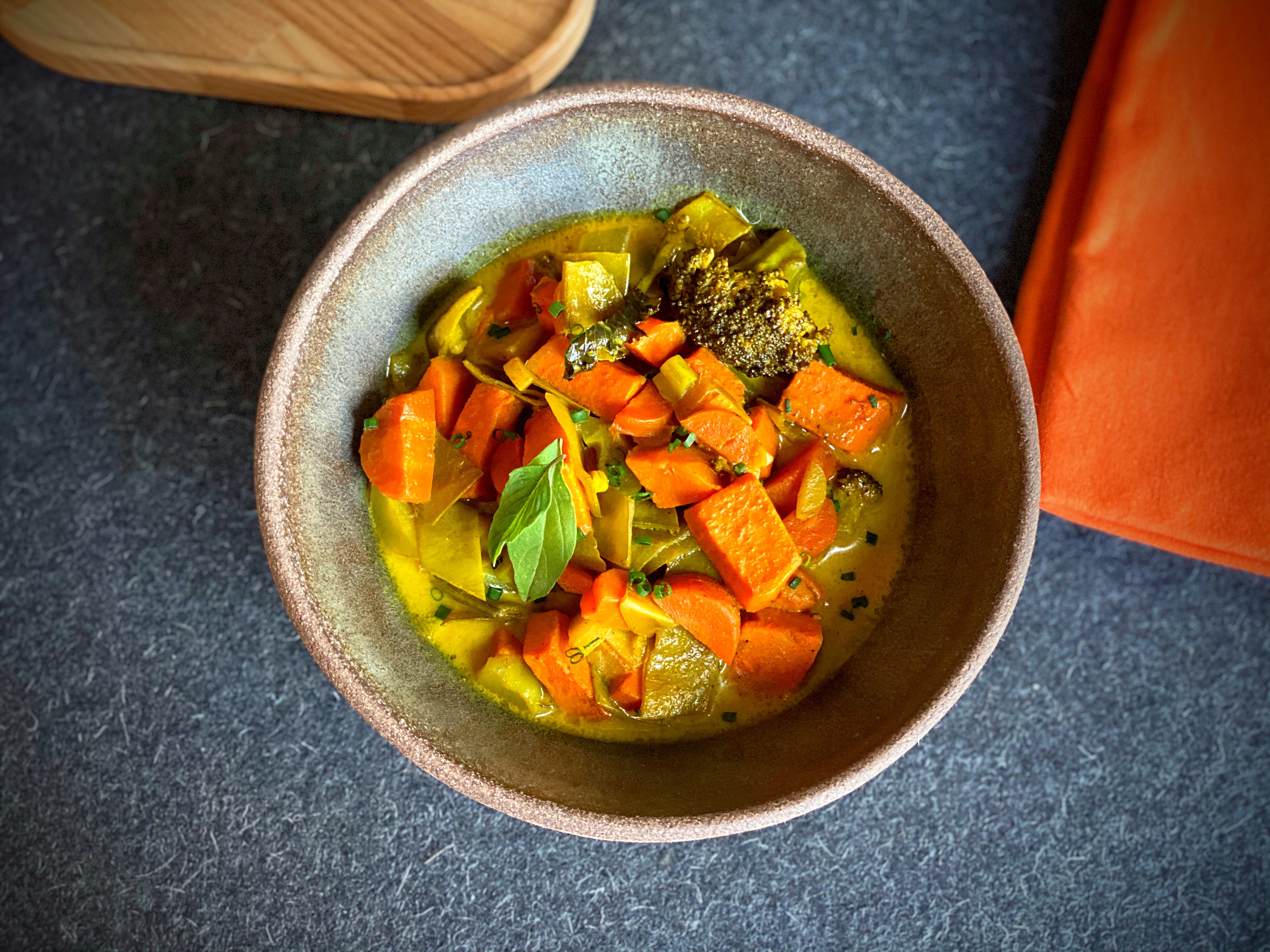 Vegan Orange Coconut Curry
