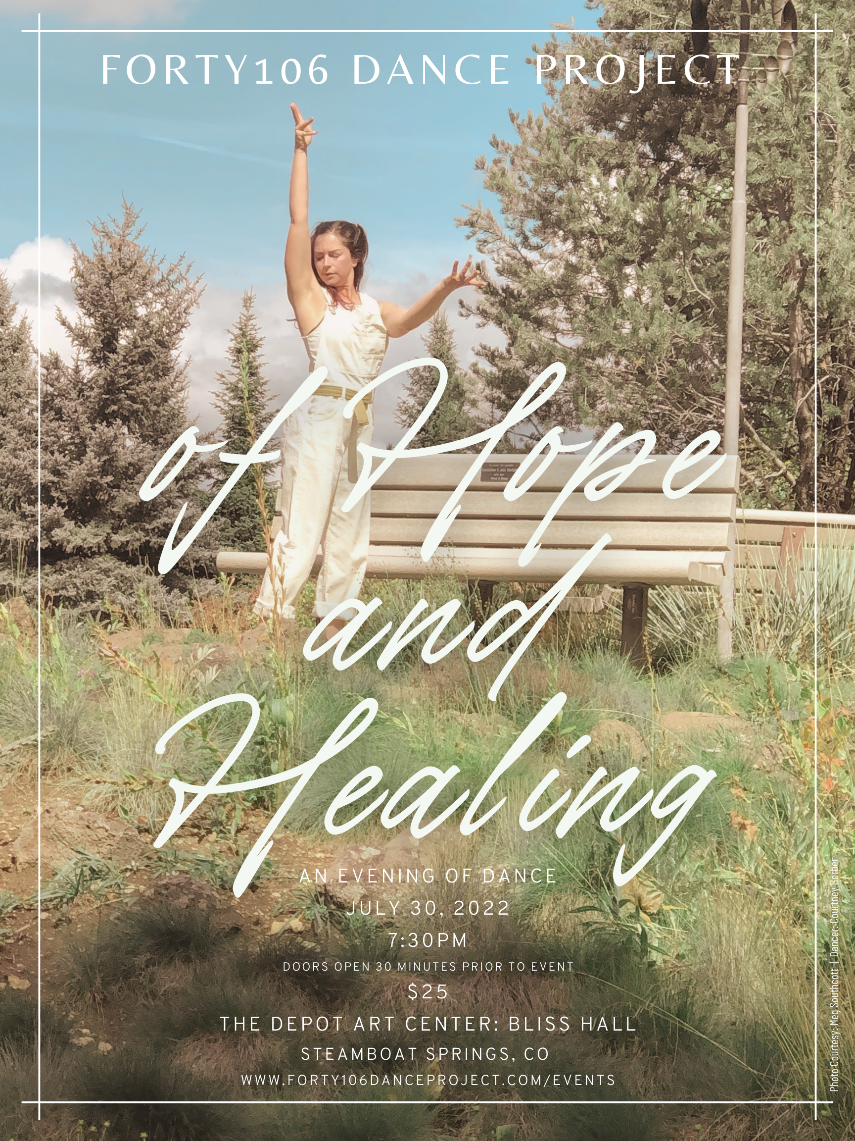 of Hope and Healing July 30, 2022 Poster
