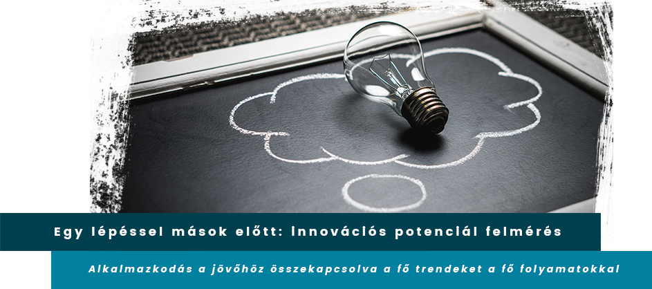Innovációs potenciál felmérés Egy lépéssel mások előtt