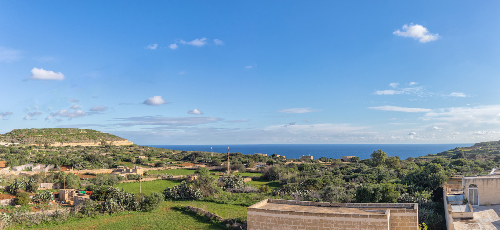 view from queen room balcony