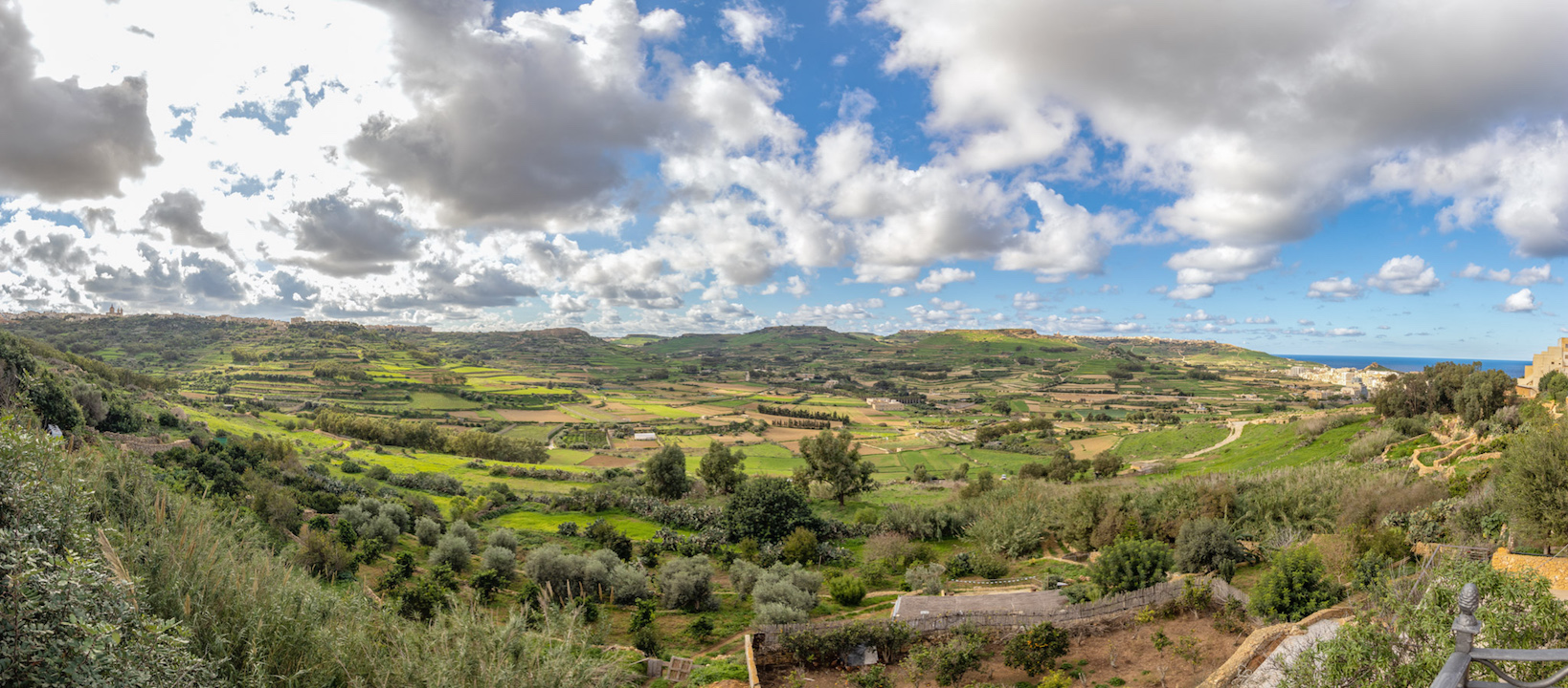 countryside views from ghajn damma