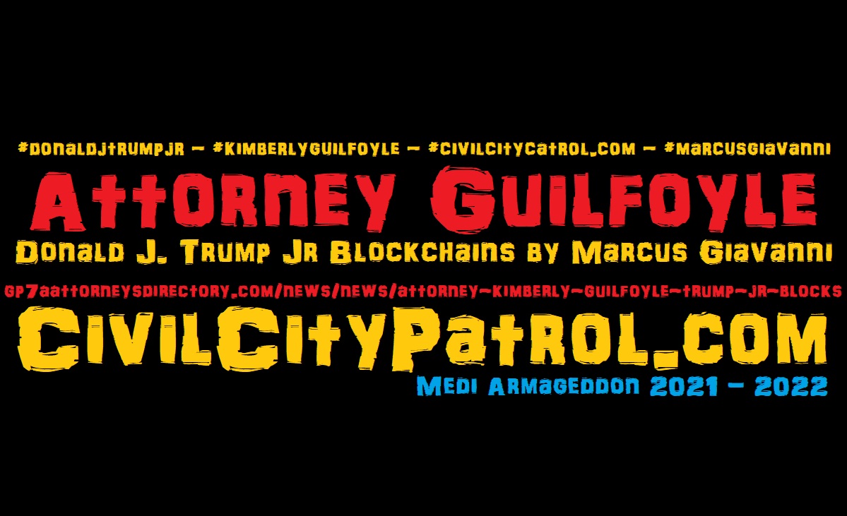 Attorney Guilfoyle and Trump Jr Blockchains Marcus Giavanni