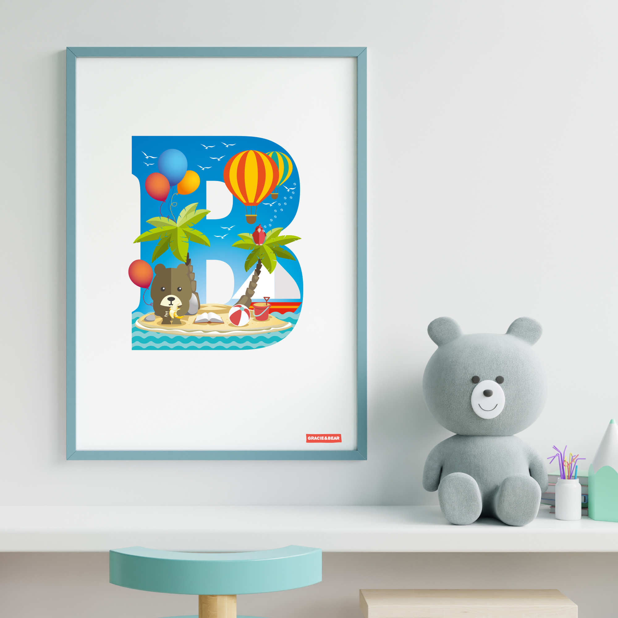 B is for Bear The Letter B