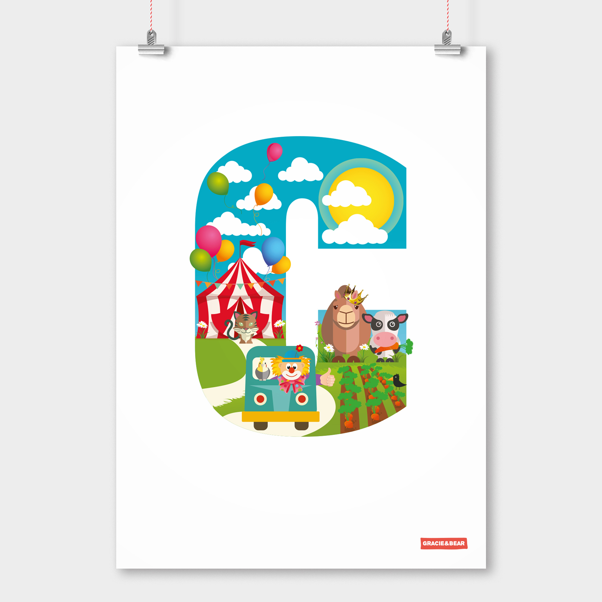 C is for Circus The Letter C