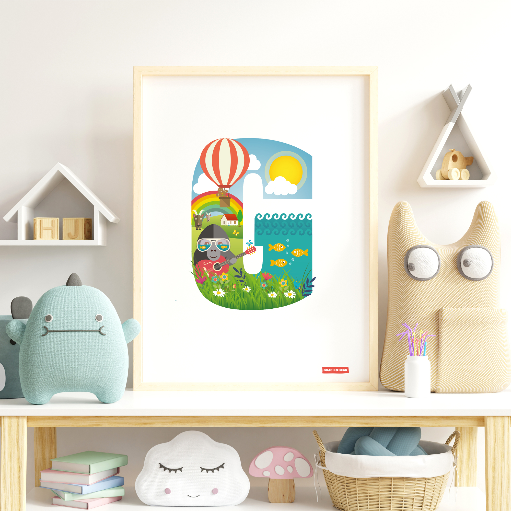 G is for Gorilla The Letter G