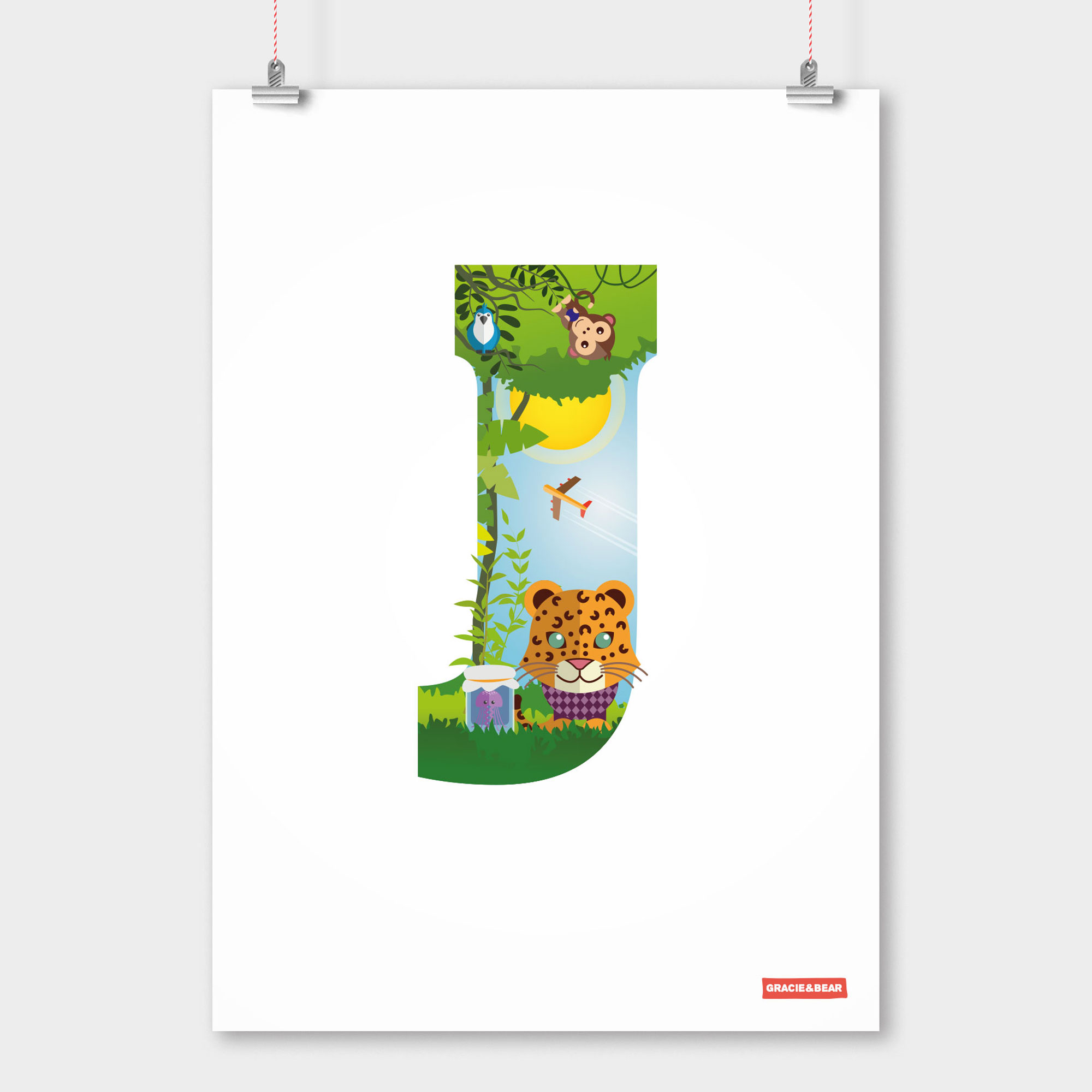 J is for Jaguar The Letter J