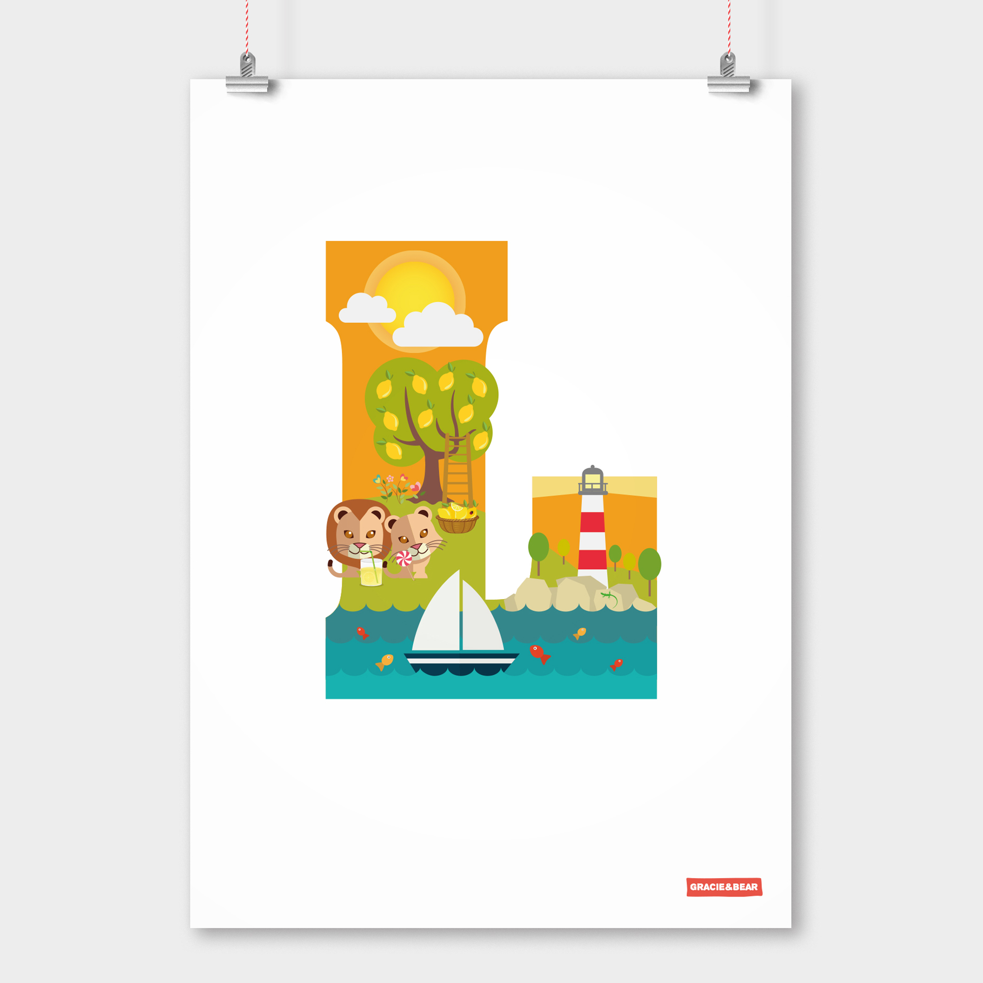 L is for Lemonade The Letter L