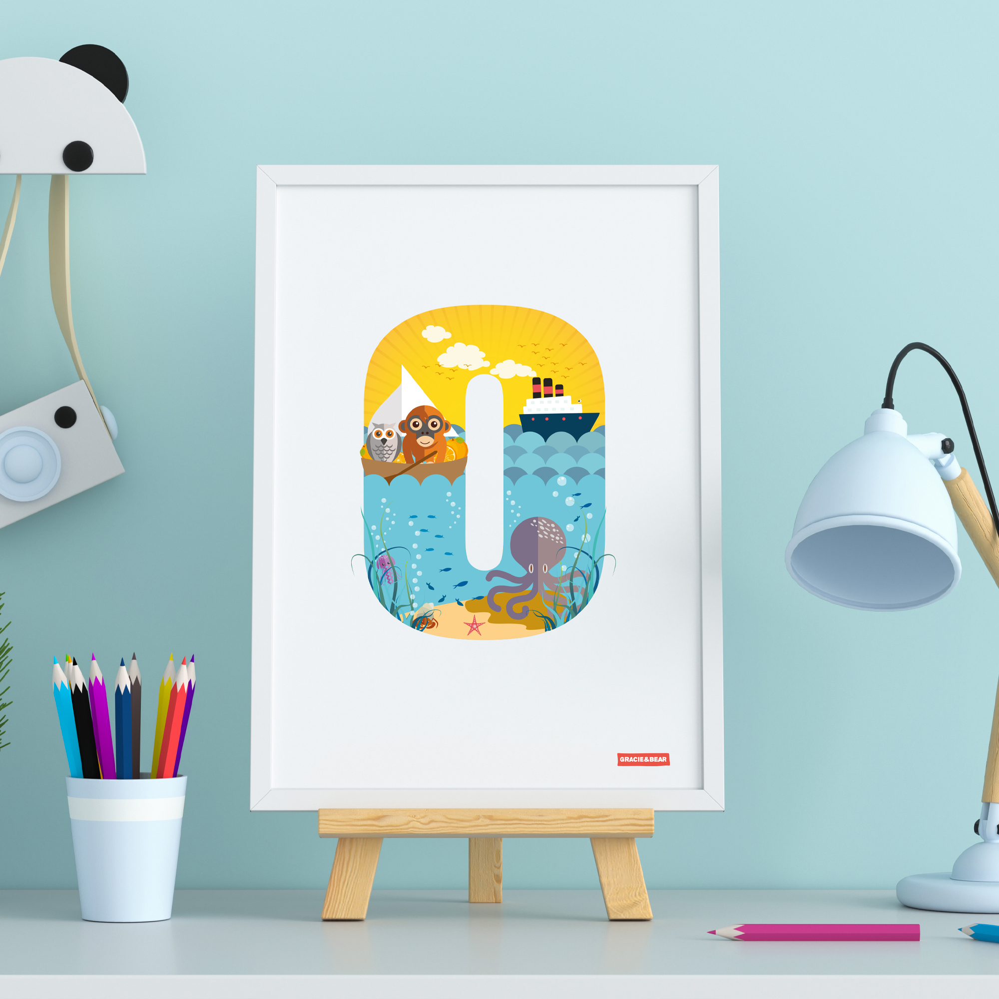 O Is for Orangutan The Letter O