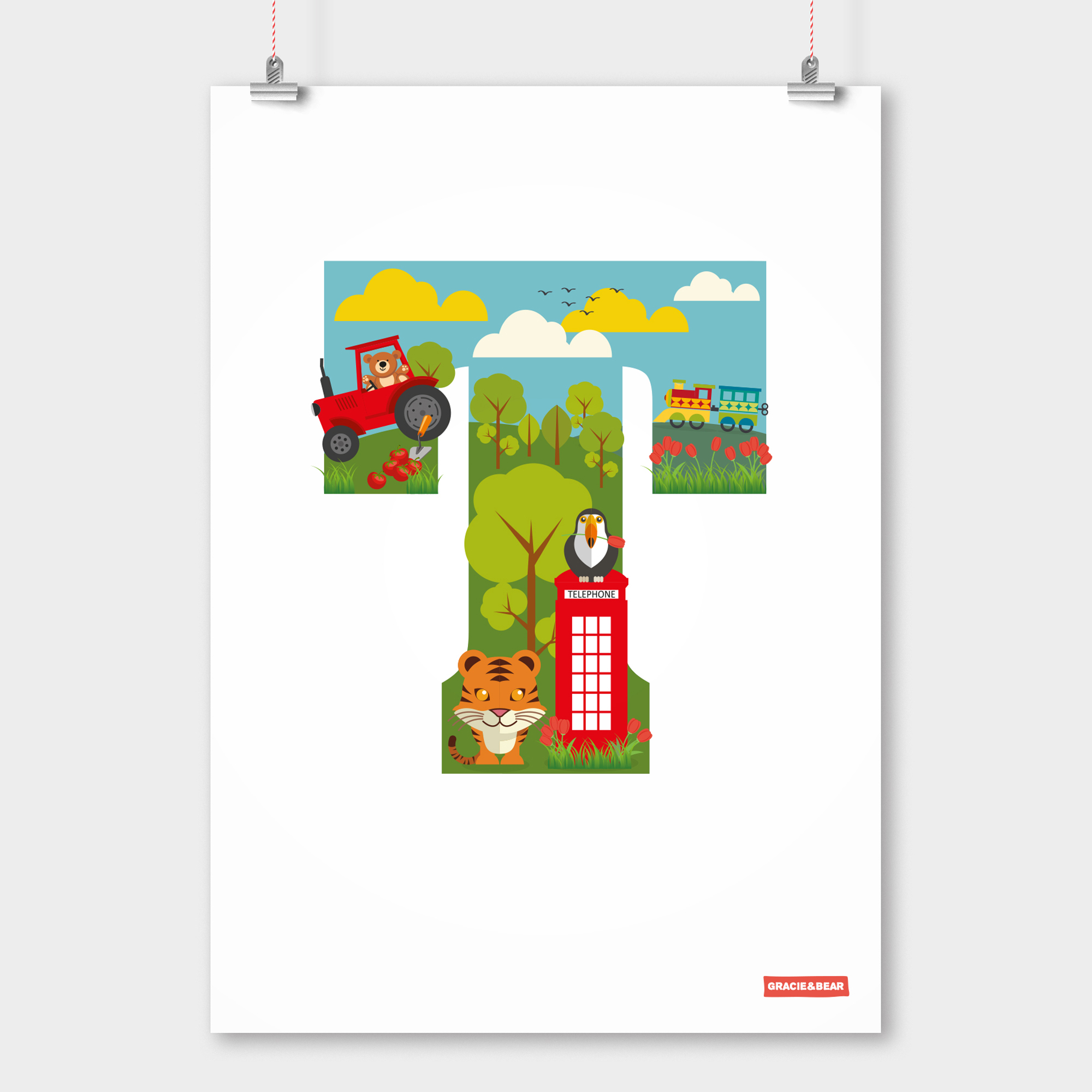 T is for Toucan The Letter T