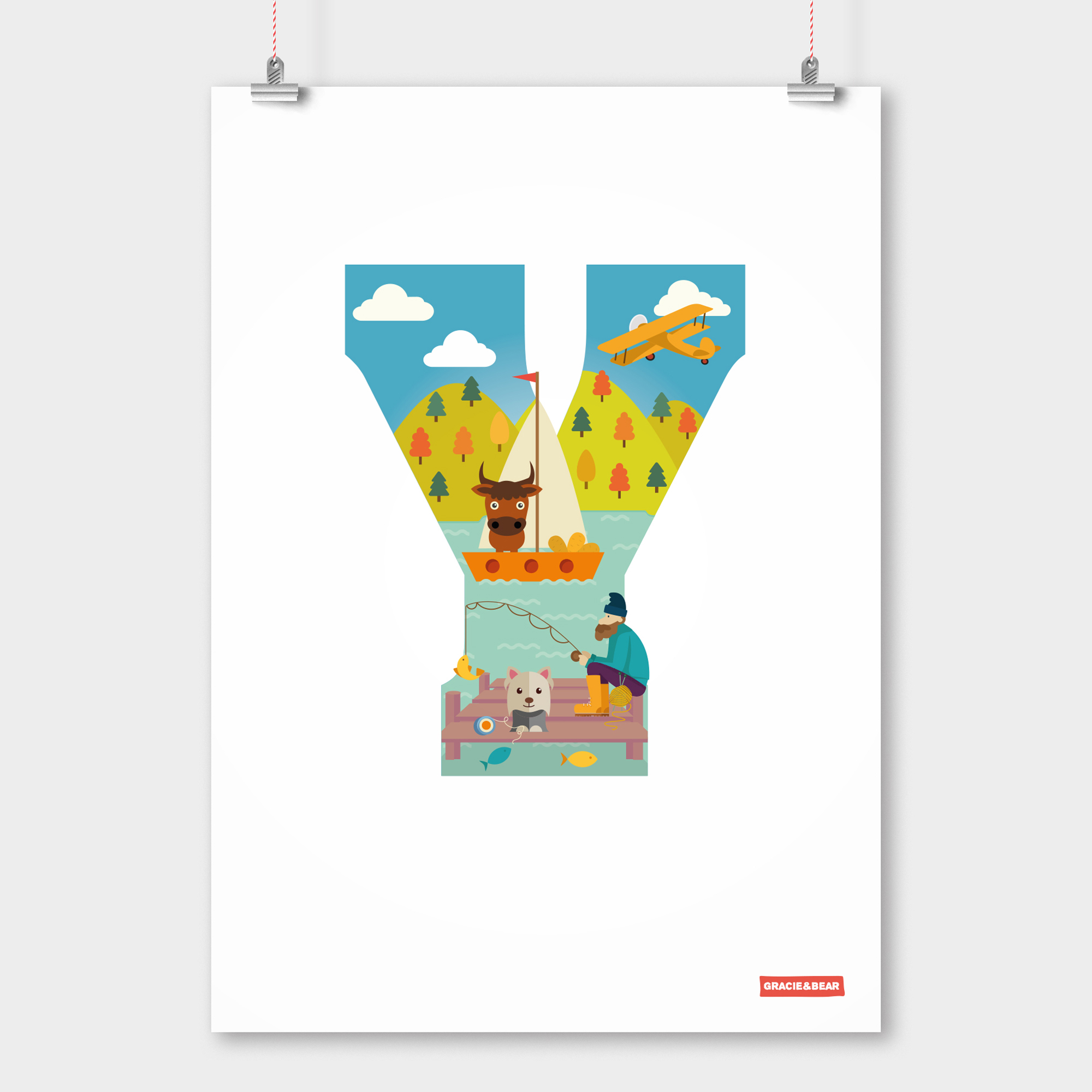 Y is for Yam The Letter Y